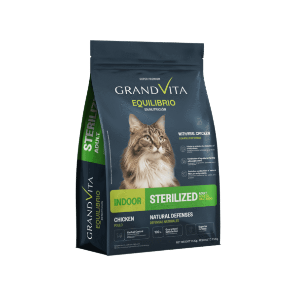 Alimento Seco Para Gato Grand Vita Equilibrio Castrado Adulto 1.5 KG