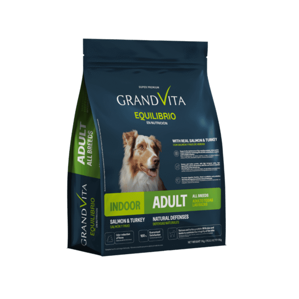 Alimento Seco Para Perro Grand Vita Equilibrio Adulto Salmón Y Pavo