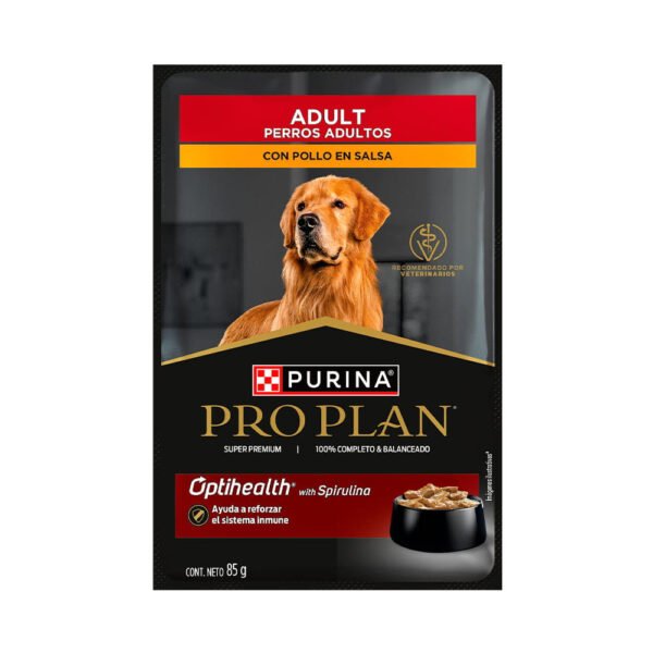 Alimento Húmedo Para Perro Pro Plan Adulto Pollo 85 g
