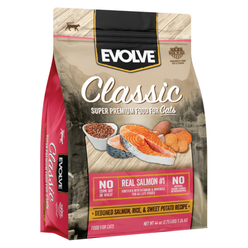 Alimento Seco Para Gato Evolve Classic Salmón