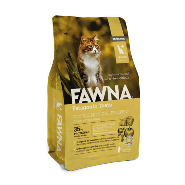 Alimento Seco Para Gato Fawna Salmón Urinario 3 KG