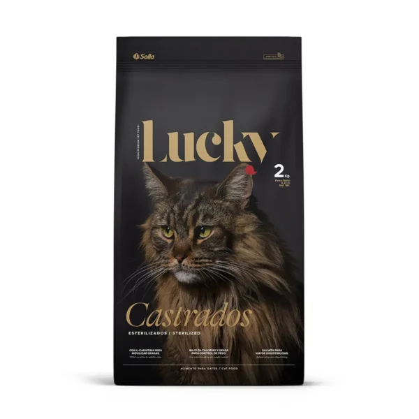 Alimento Seco Para Gato Lucky Castrado