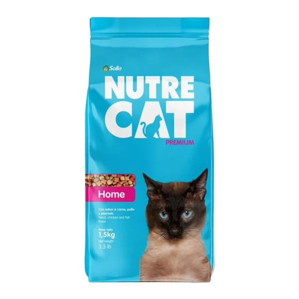 Alimento Seco Para Gato Nutrecat Home