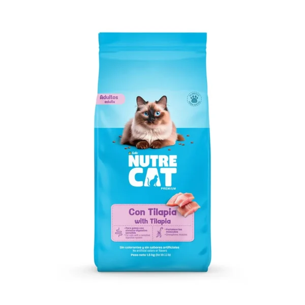Alimento Seco Para Gato Nutrecat Tilapia