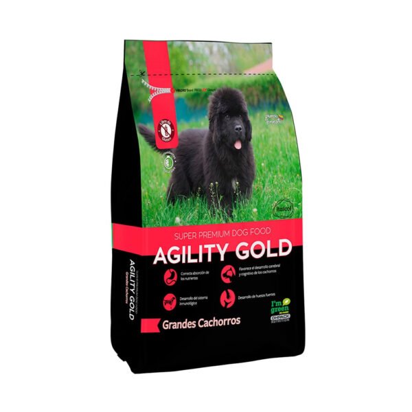 Alimento Seco Para Perro Agility Gold Cachorro Razas Grandes