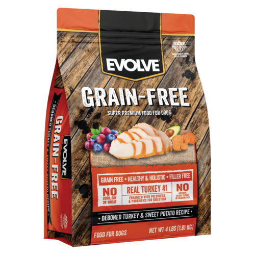 Alimento Seco Para Perro Evolve Libre De Grano Pavo