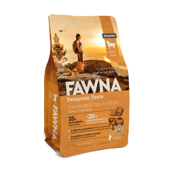 Alimento Seco Para Perro Fawna Salmón Adultos Razas Pequeñas 3 KG