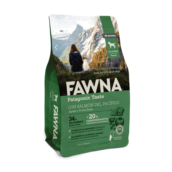 Alimento Seco Para Perro Fawna Salmón Cachorros Razas Pequeñas 3 KG