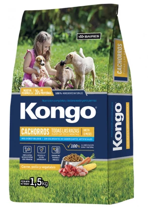 Alimento Seco Para Perro Kongo Cachorros 1.5 KG