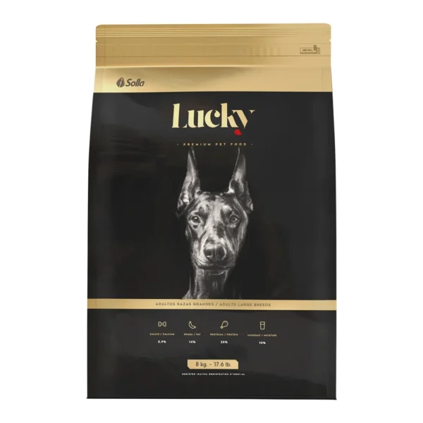 Alimento Seco Para Perro Lucky Adulto Razas Grandes