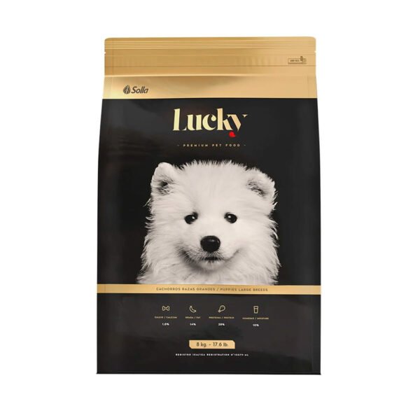 Alimento Seco Para Perro Lucky Cachorro Razas Grandes