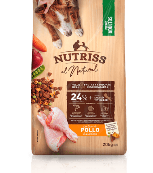 Alimento Seco Para Perro Nutriss Natural Adulto Pollo