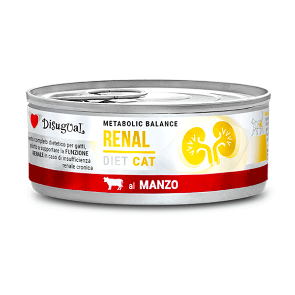Alimento Húmedo Para Gato Disugual Dieta Renal Carne Lata 85 g
