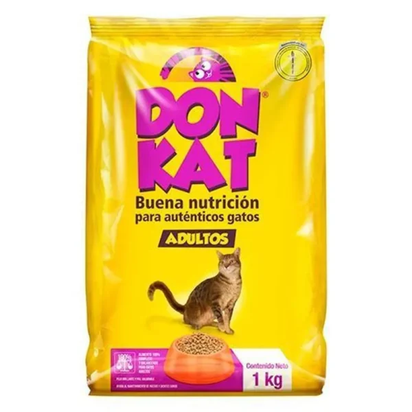Alimento Seco Para Gato Donkat Adulto