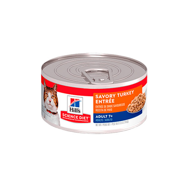 Alimento Húmedo Para Gato Hill's Science Diet Adulto Pavo Lata 5.5 OZ