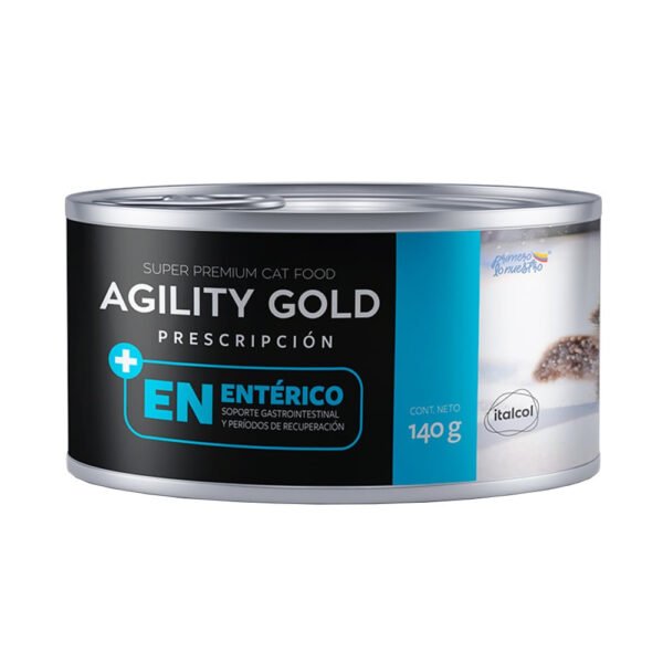 Alimento Húmedo Para Gato Agility Entérico Lata 140 GR