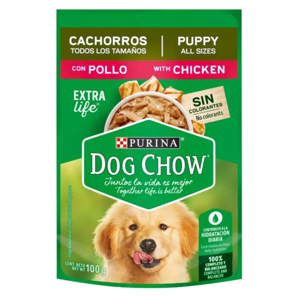 Alimento Húmedo Para Perro Dog Chow Cachorro Pollo 100 g