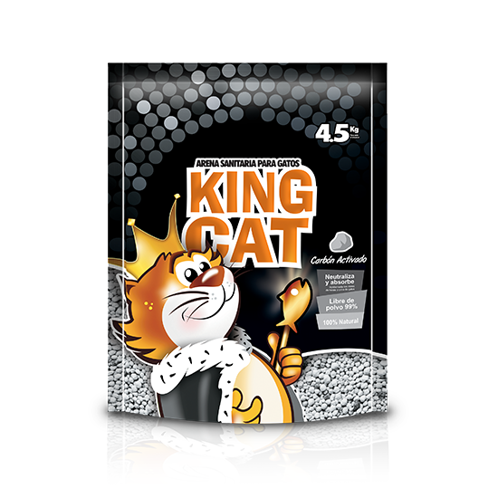 Arena King Cat Carbón activado 4.5 KG