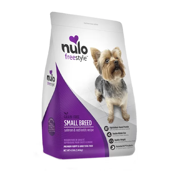 Alimento Seco Para Perro Nulo FreeStyle Libre De Grano Razas Pequeñas Salmón