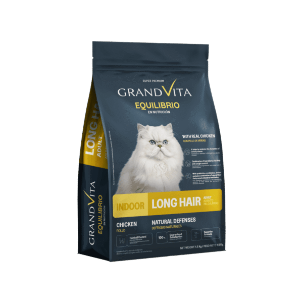 Alimento Seco Para Gato Grand Vita Equilibrio Pelo Largo